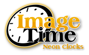 Image Time Neon Clocks